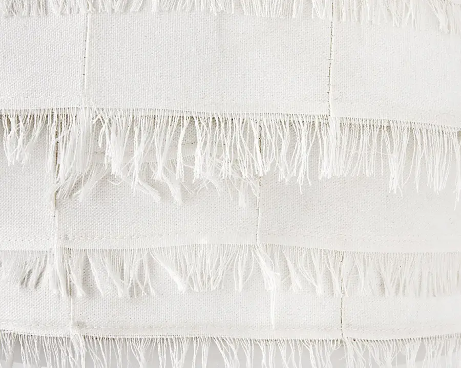 Baya LED Semi-Flush Mount in Textured Plaster - Image 3