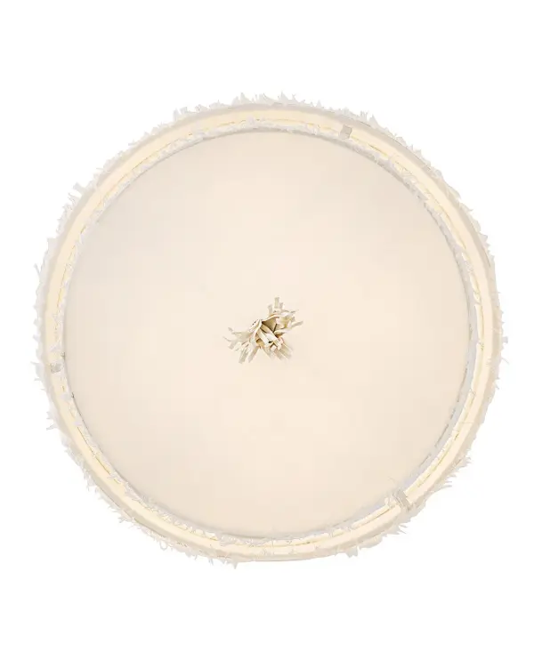Baya LED Semi-Flush Mount in Textured Plaster - Image 6