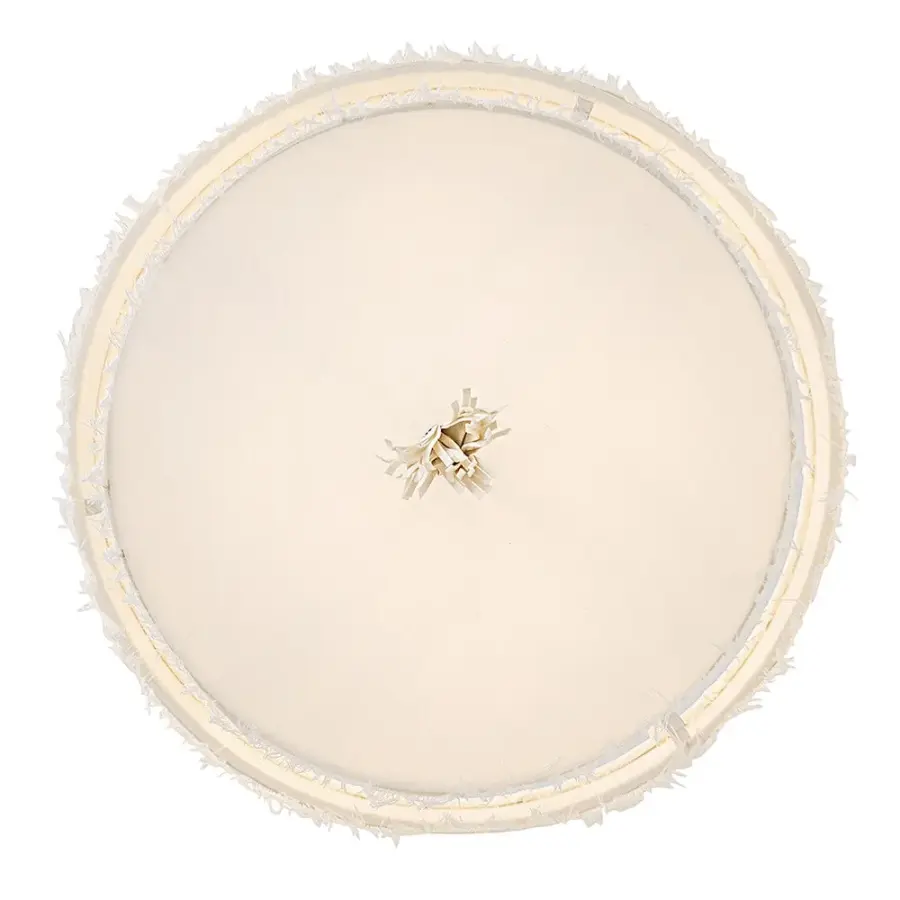 Baya LED Semi-Flush Mount in Textured Plaster - Image 8