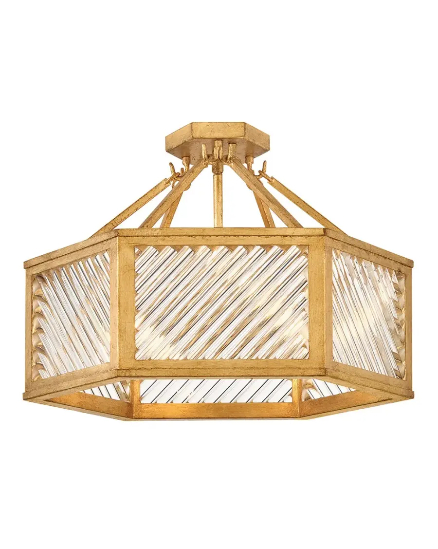 Medium Semi-Flush Mount - Image 1