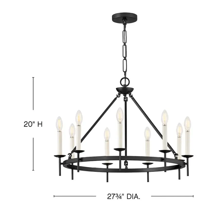 Medium Ring Chandelier - Image 2