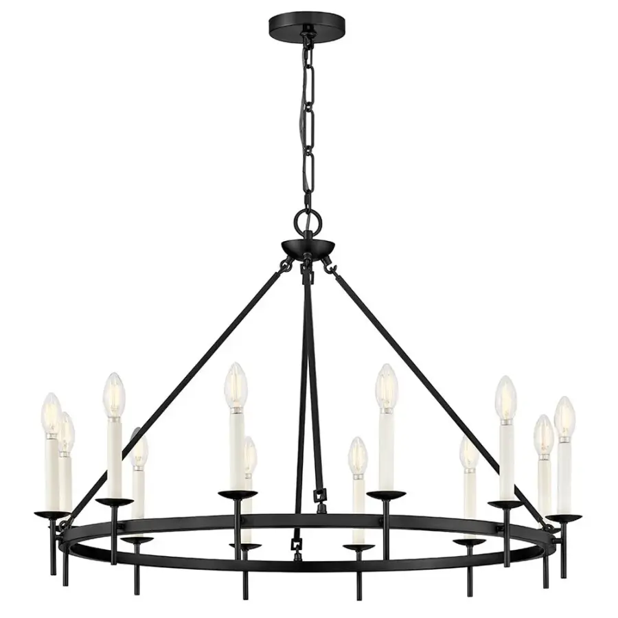 Large Ring Chandelier - Image 1