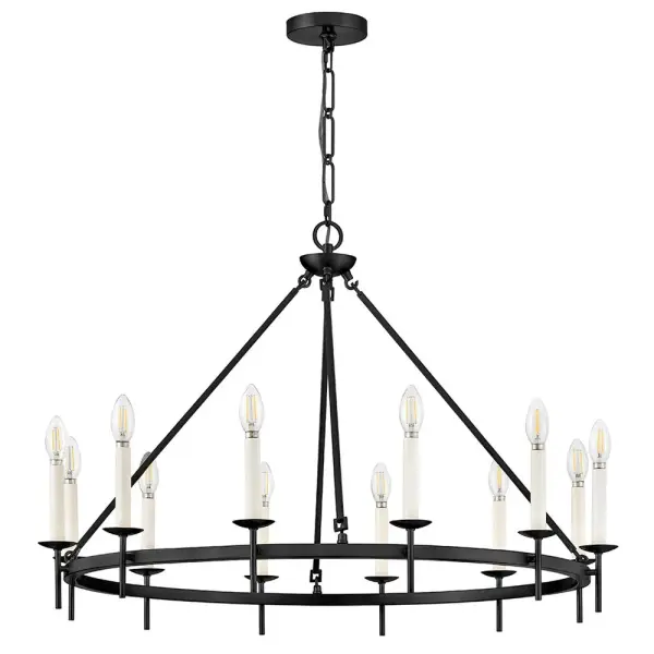 Large Ring Chandelier - Image 3