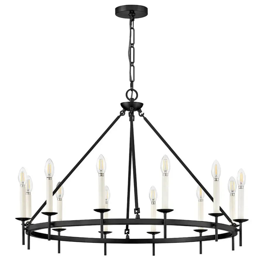 Large Ring Chandelier - Image 3