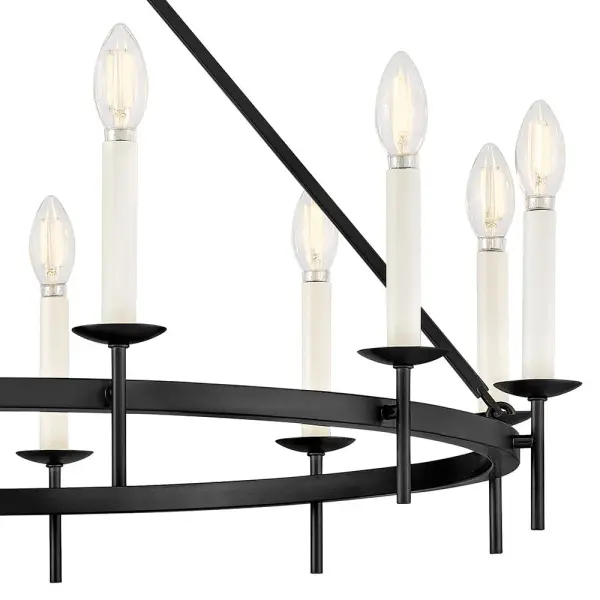 Large Ring Chandelier - Image 4