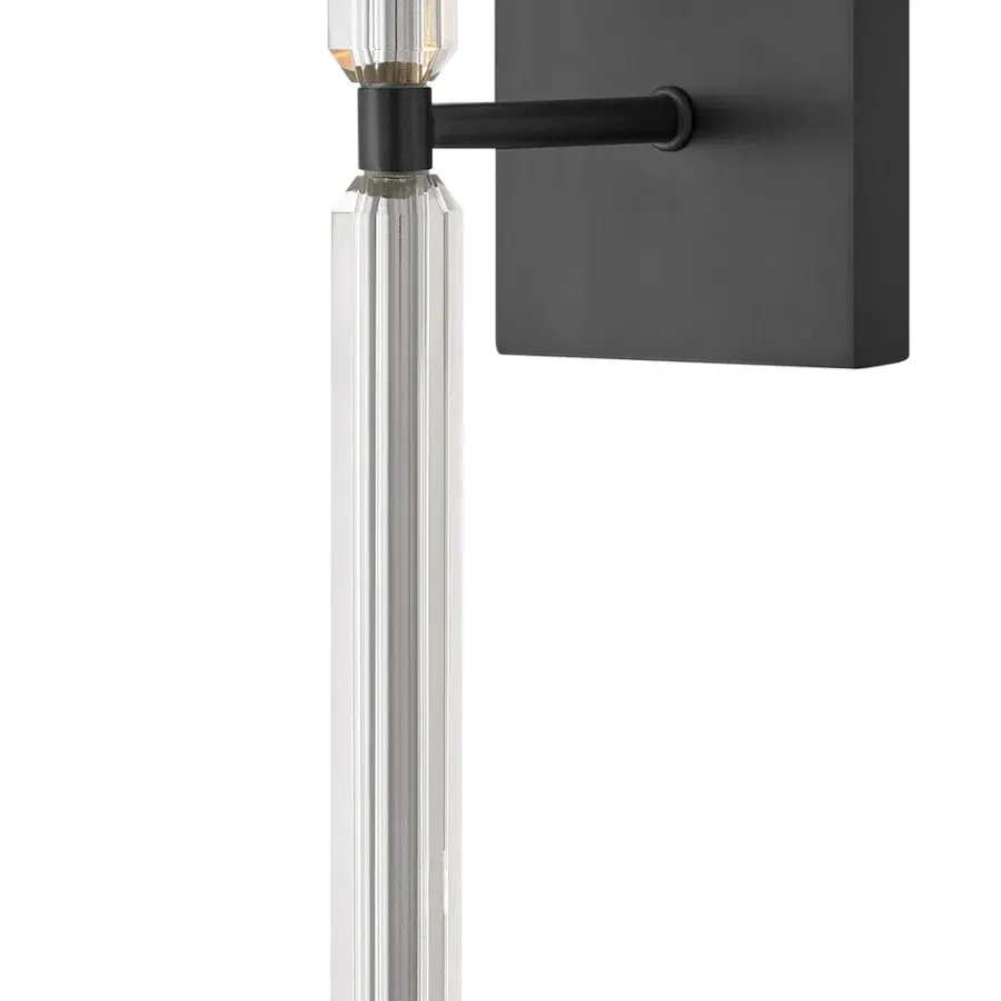 Anika LED Wall Sconce in Black - Image 4