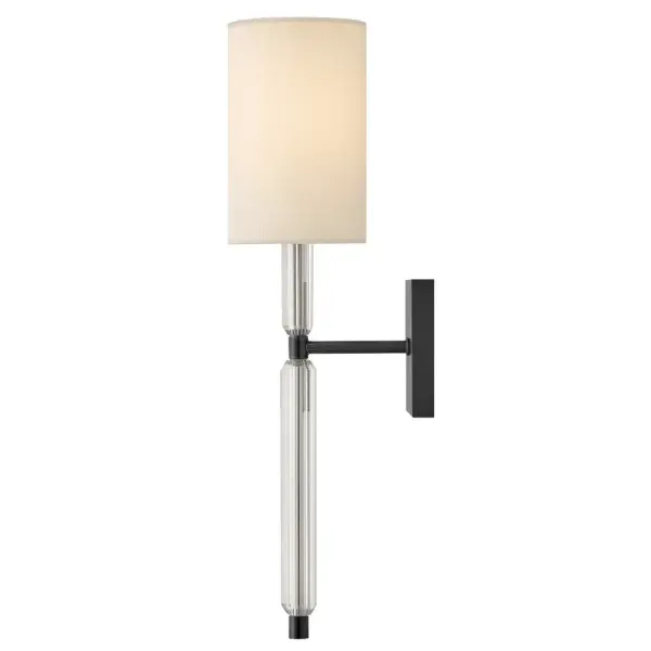 Anika LED Wall Sconce in Black - Image 5
