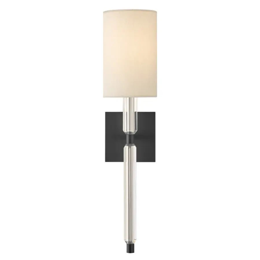 Anika LED Wall Sconce in Black - Image 6