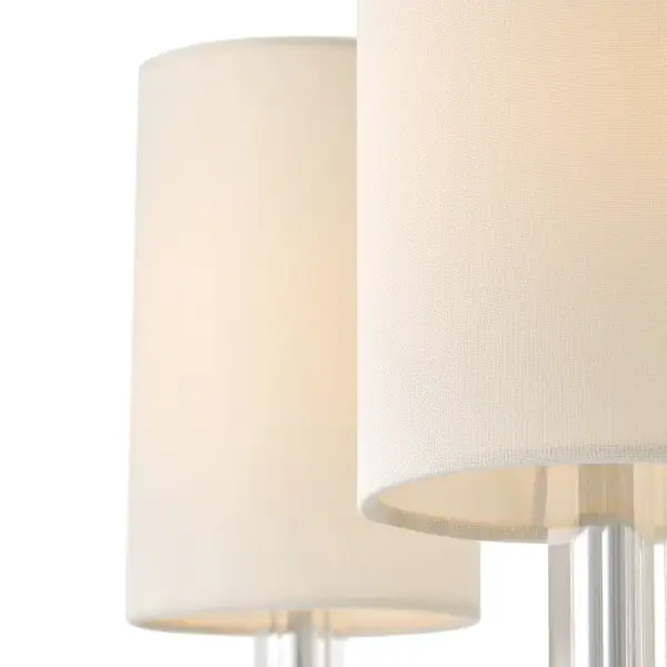 Anika LED Chandelier in Lacquered Brass - Image 4