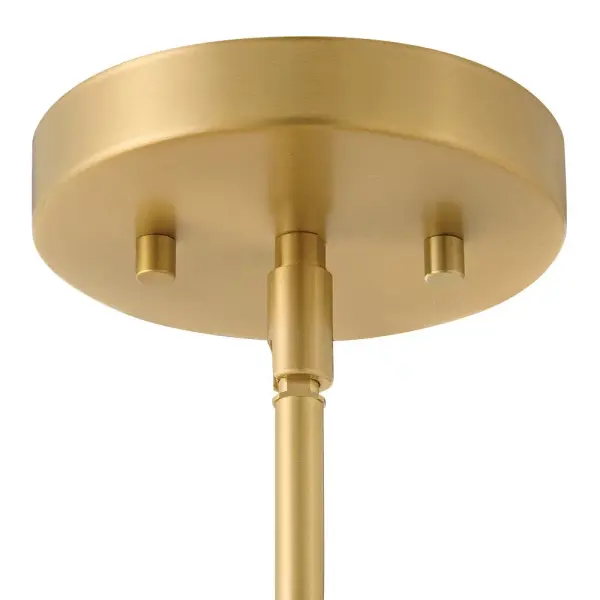 Anika LED Chandelier in Lacquered Brass - Image 7