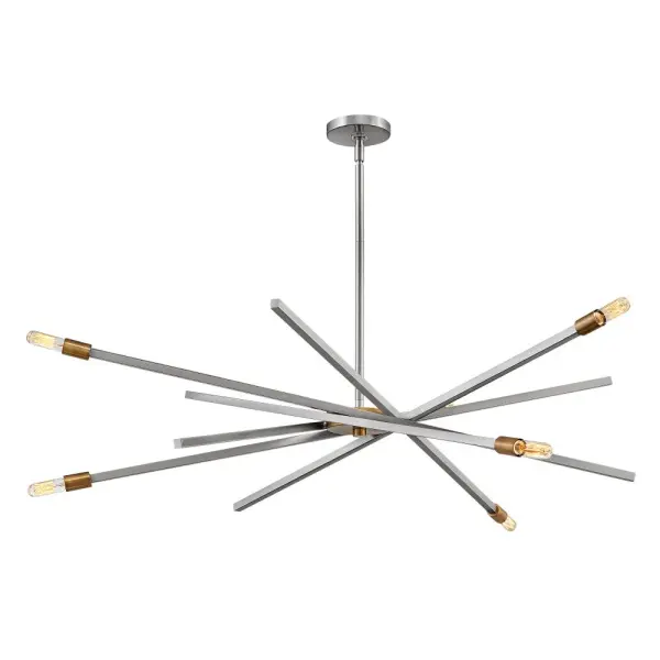 When it comes to versatile contemporary fixtures with a mid-century twist, Archer hits the mark. Articulating arms in Satin Black and Brushed Nickel finishes or Brushed Nickel and Brushed Bronze finishes effortlessly adapt to horizontal or vertical spaces. Archer aims to please with its high style, mixed finishes and design flexibility.