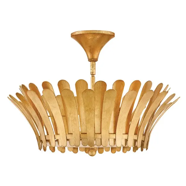 Medium Semi-Flush Mount - Image 1
