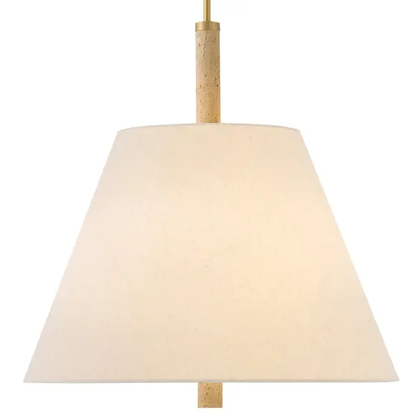 Bruna LED Chandelier in Lacquered Brass - Image 2