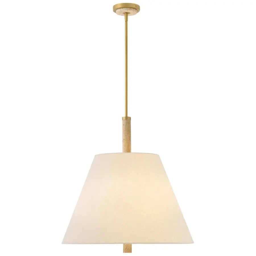 Bruna LED Chandelier in Lacquered Brass - Image 7