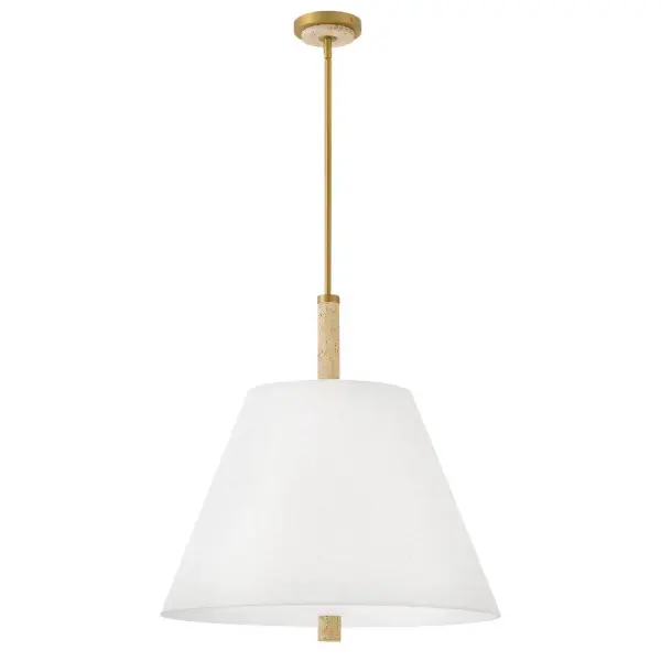 Bruna LED Chandelier in Lacquered Brass - Image 8