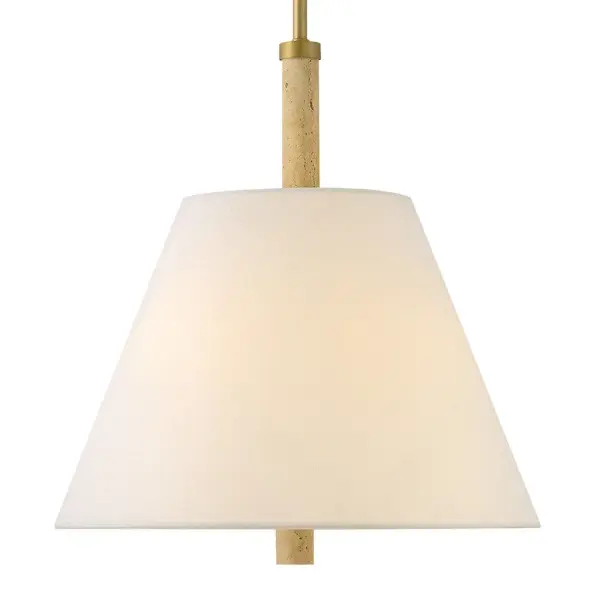 Bruna LED Pendant in Lacquered Brass - Image 2