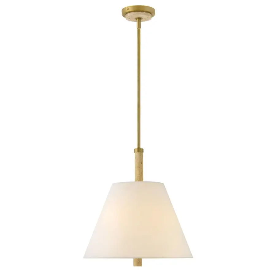 Bruna LED Pendant in Lacquered Brass - Image 8