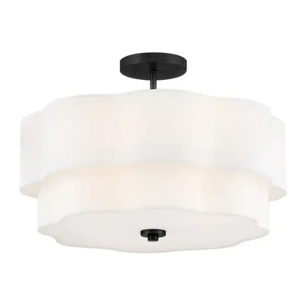 Medium Semi-Flush Mount - Image 1