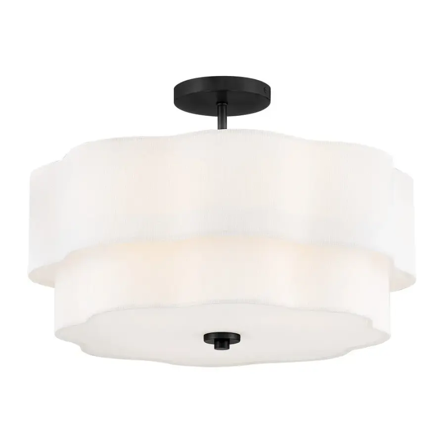 Medium Semi-Flush Mount - Image 1