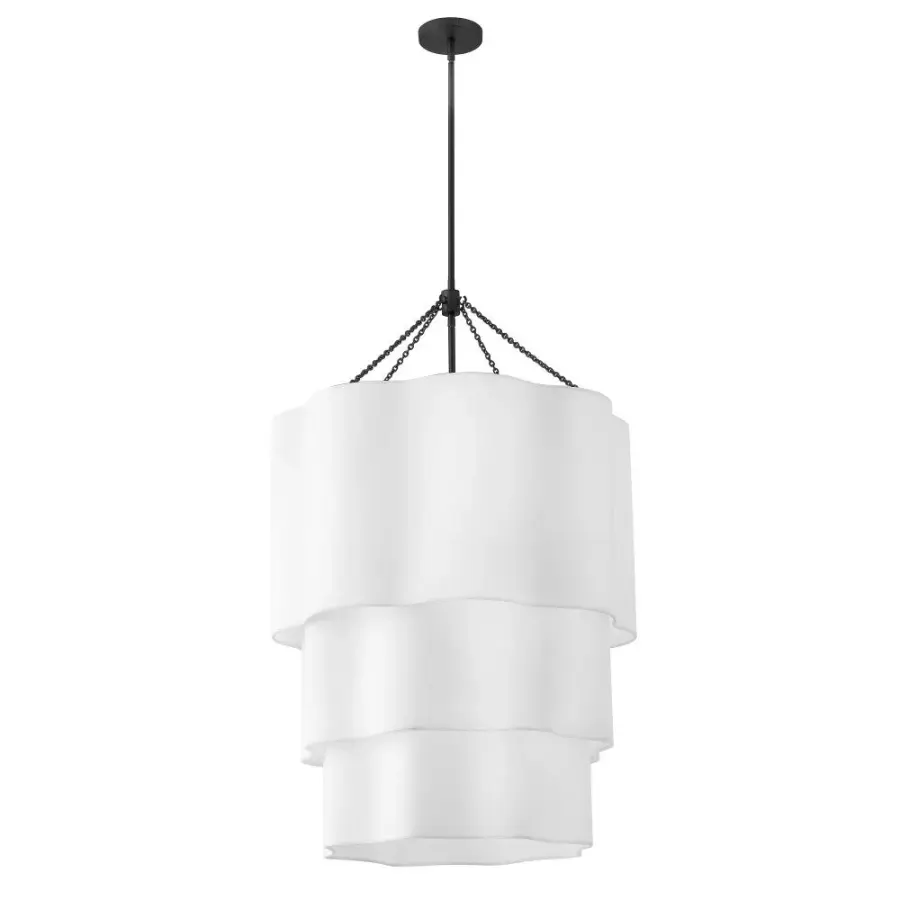 Gwen LED Chandelier in Black - Image 2