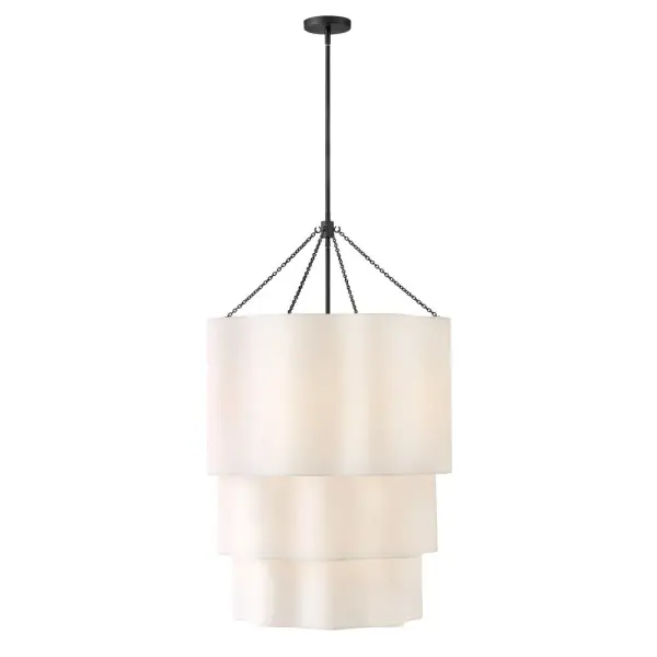 Gwen LED Chandelier in Black - Image 9