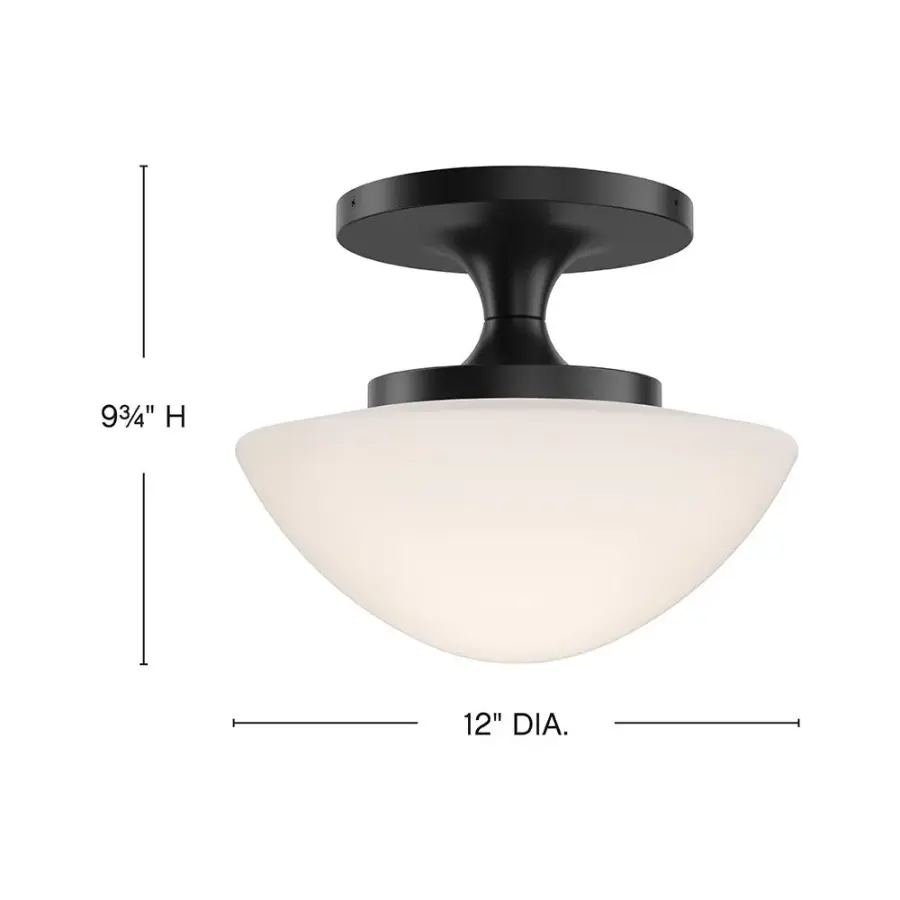 Small Semi-Flush Mount - Image 2