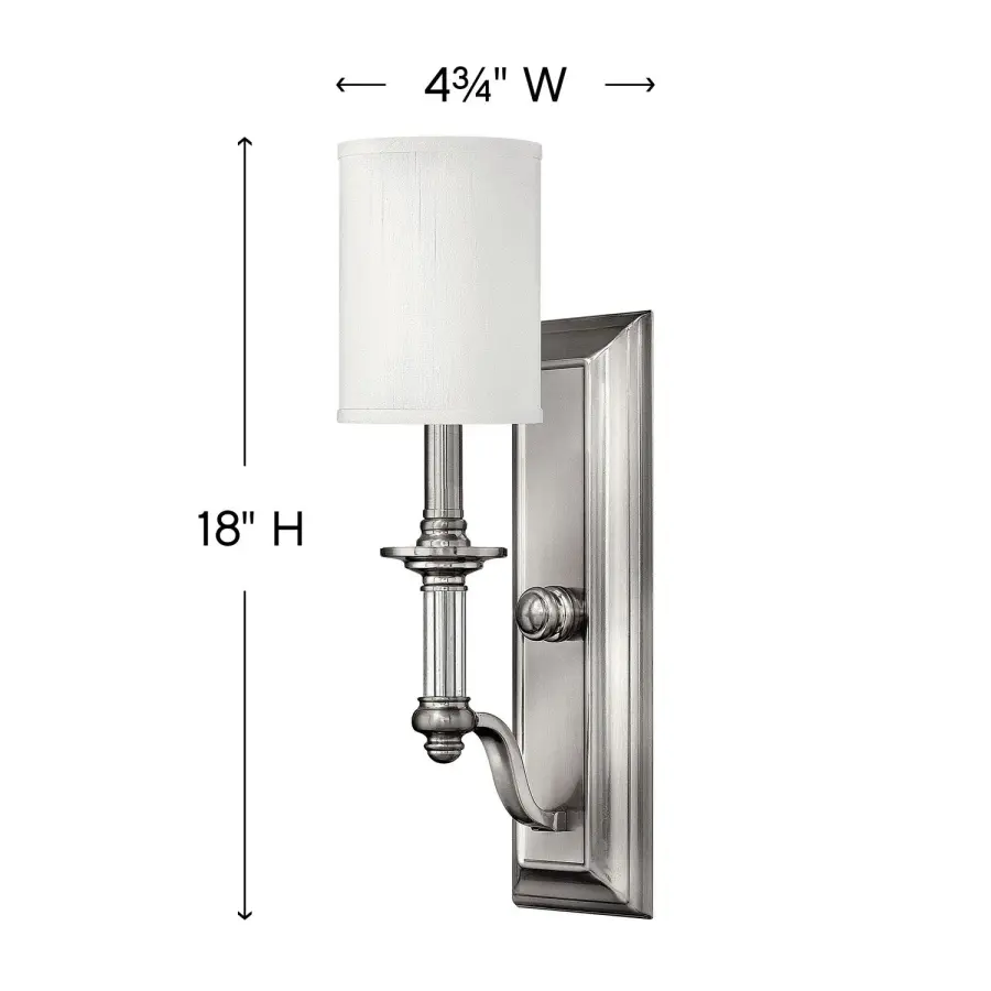 Medium Single Light Sconce - Image 3