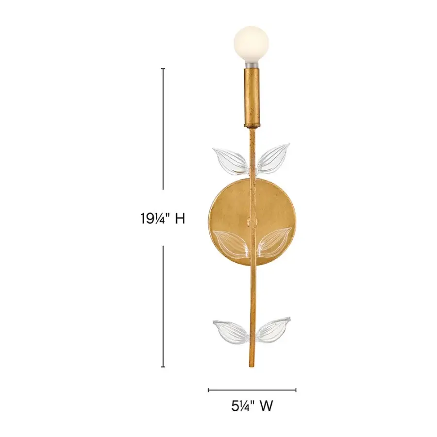 Medium Single Light Sconce - Image 2