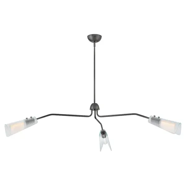 Extra Large Low Profile Chandelier - Image 1