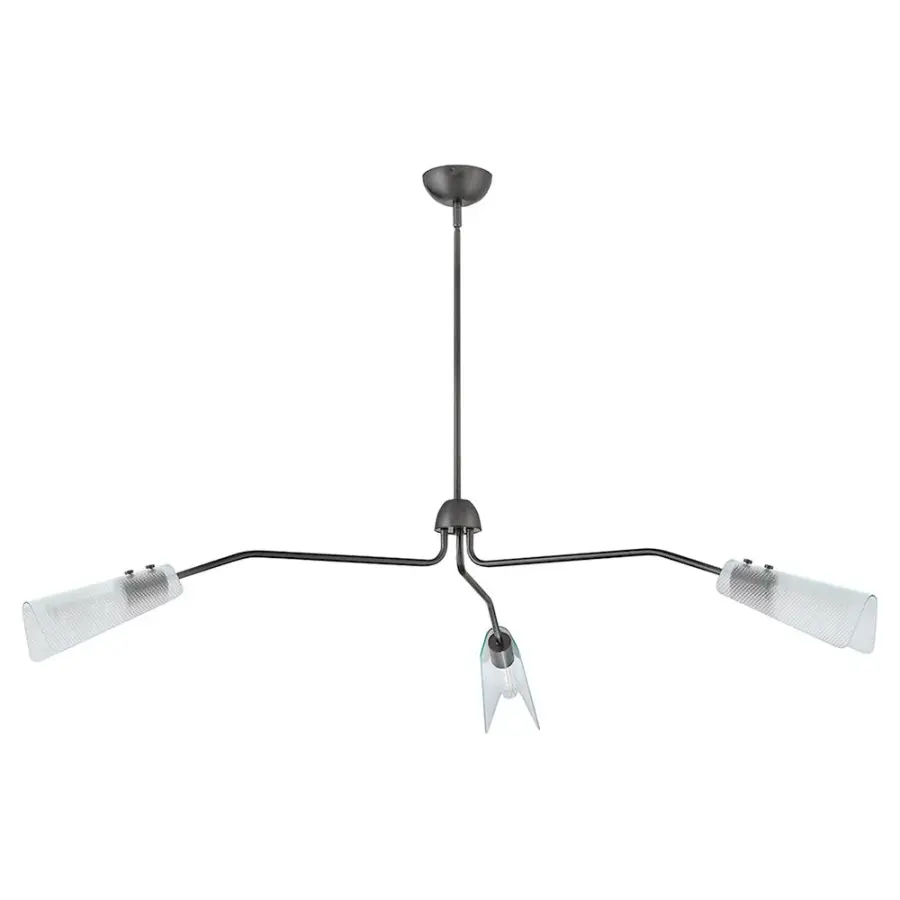 Extra Large Low Profile Chandelier - Image 3