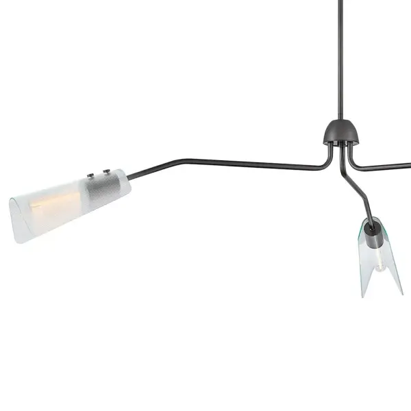 Extra Large Low Profile Chandelier - Image 5