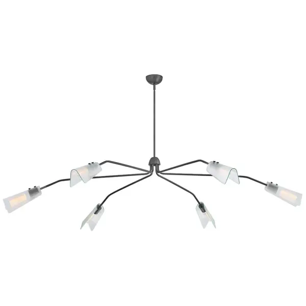Extra Large Low Profile Chandelier - Image 1
