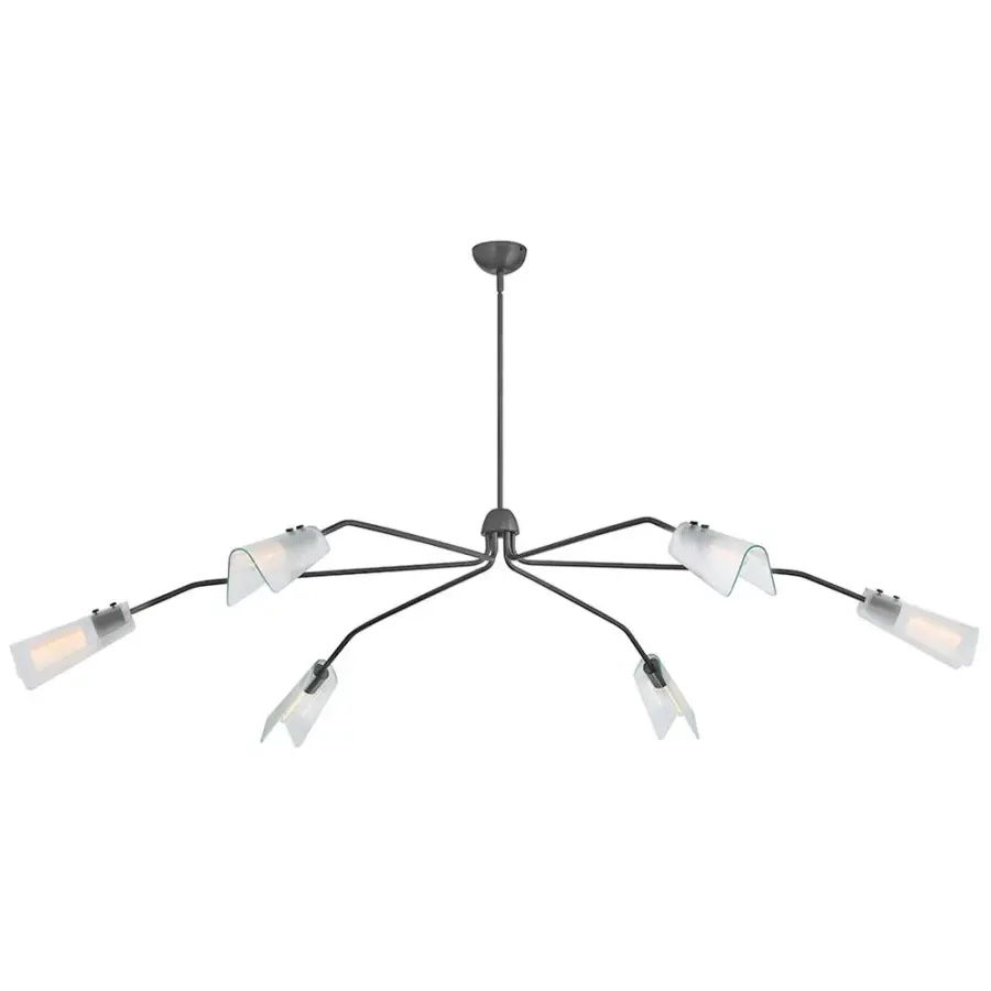Extra Large Low Profile Chandelier - Image 1