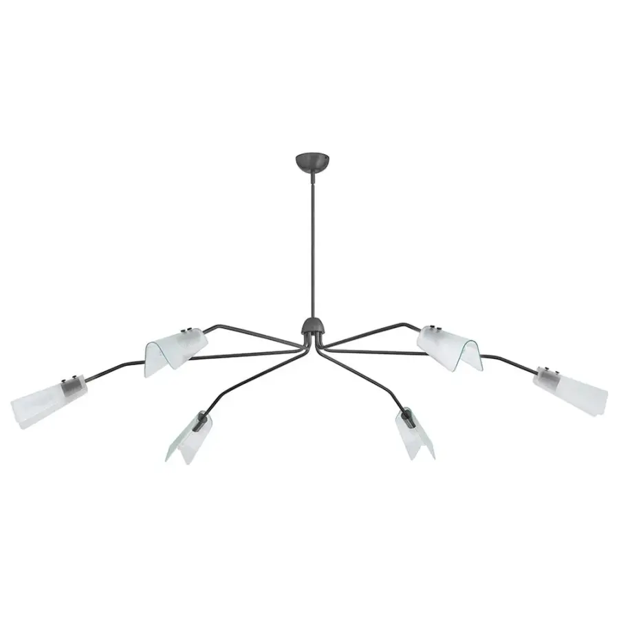 Extra Large Low Profile Chandelier - Image 3
