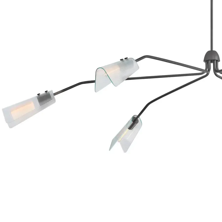 Extra Large Low Profile Chandelier - Image 6