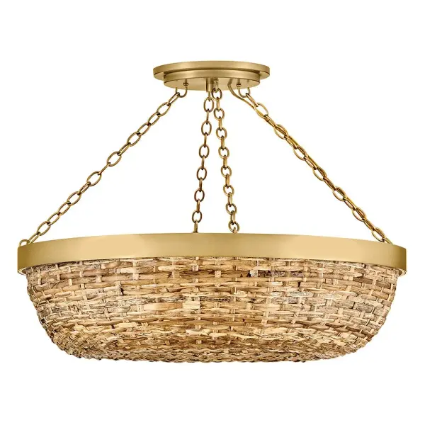 Medium Convertible Semi-Flush Mount - Image 2