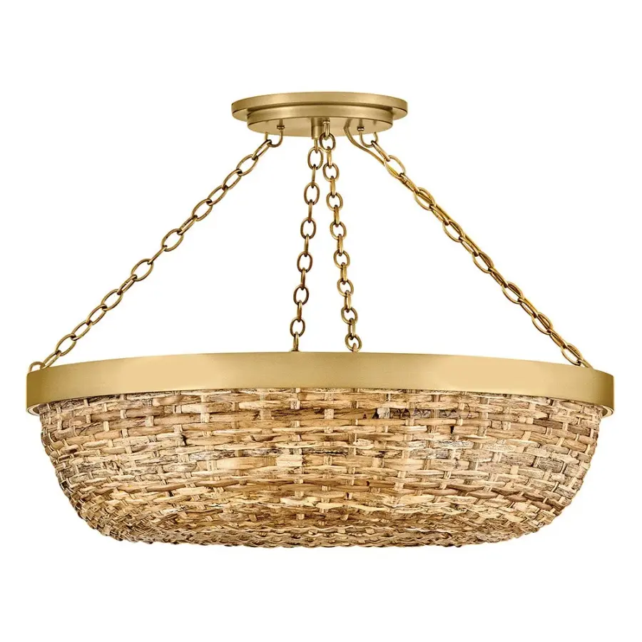 Medium Convertible Semi-Flush Mount - Image 2
