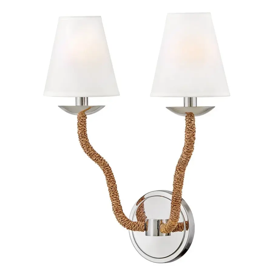 Harwich LED Wall Sconce in Polished Nickel - Image 8