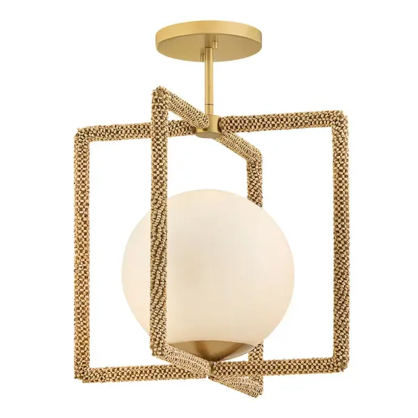 Medium Convertible Semi-Flush Mount - Image 1