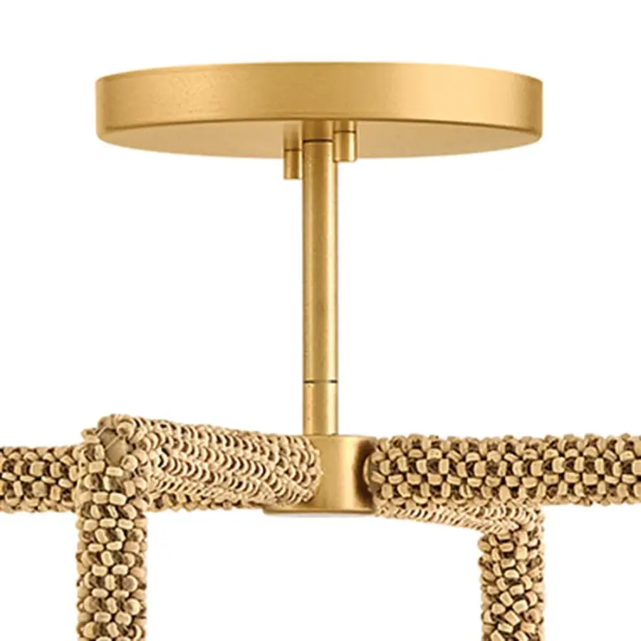 Medium Convertible Semi-Flush Mount - Image 5
