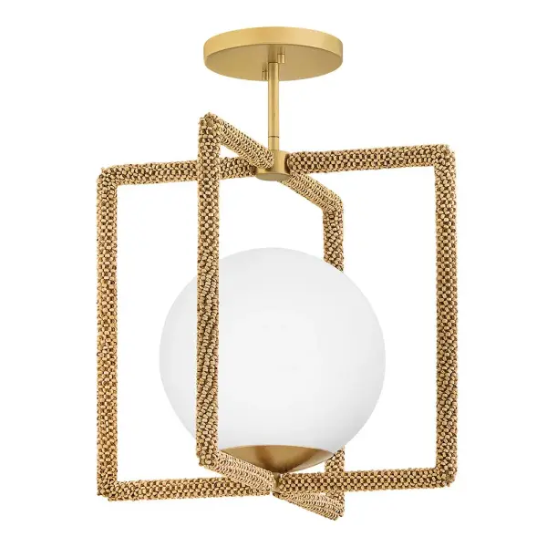 Medium Convertible Semi-Flush Mount - Image 6