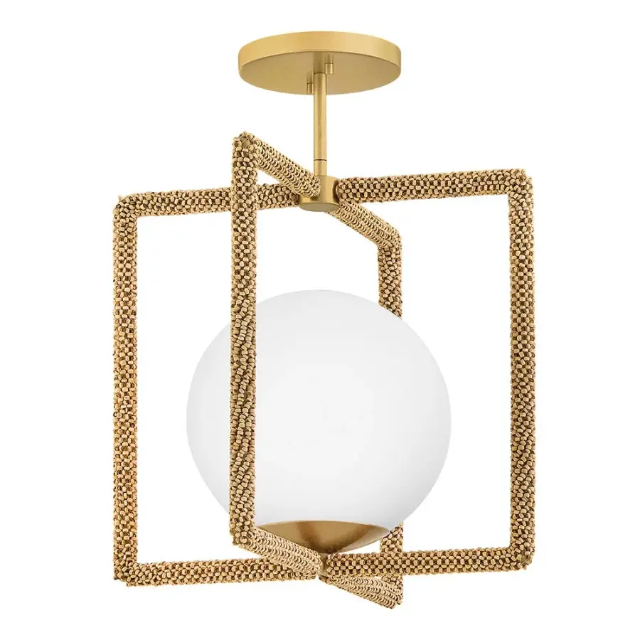Medium Convertible Semi-Flush Mount - Image 6