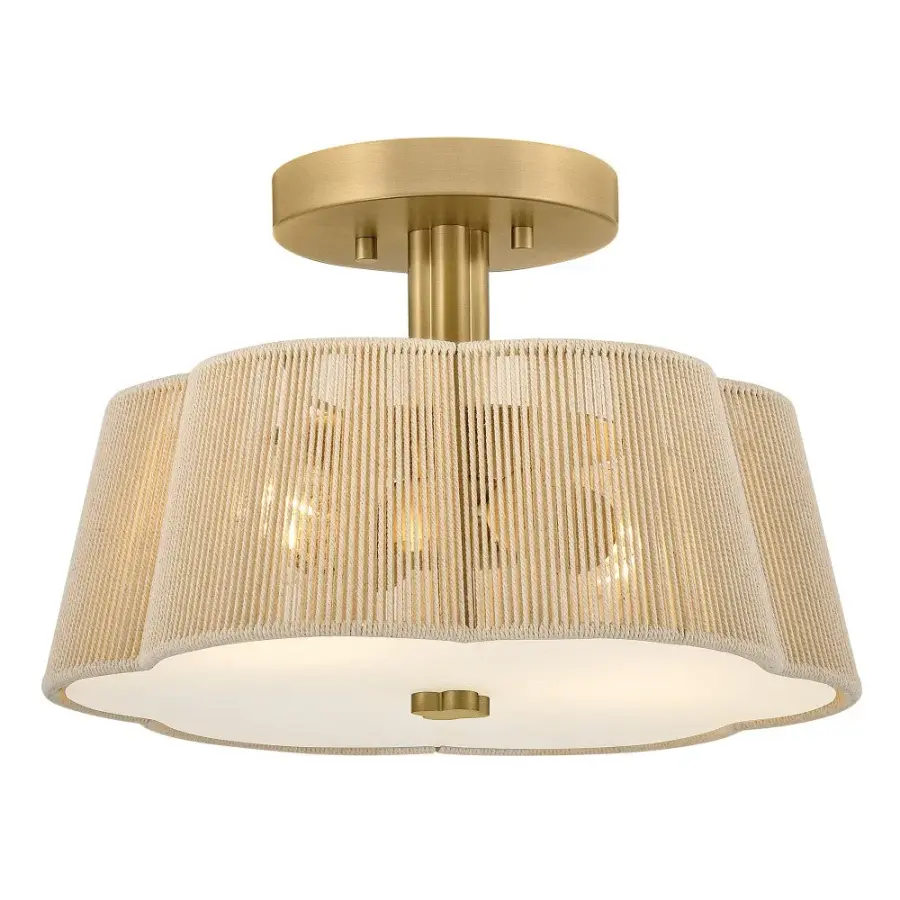 Small Semi-Flush Mount - Image 1