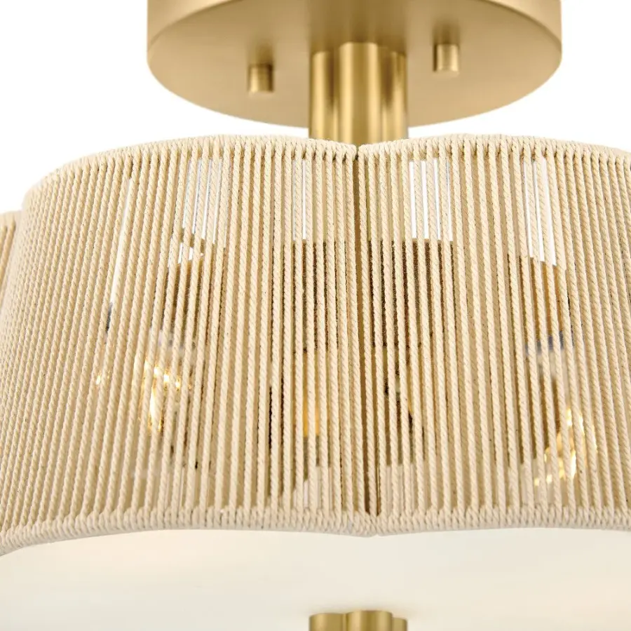 Small Semi-Flush Mount - Image 3
