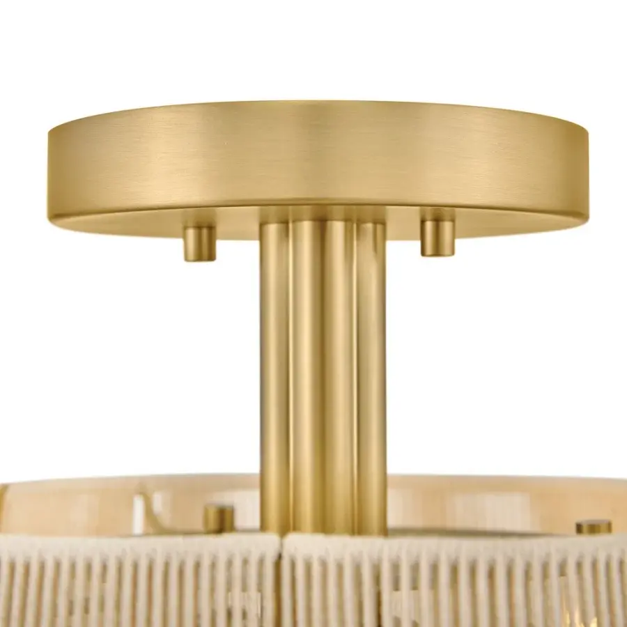 Small Semi-Flush Mount - Image 5
