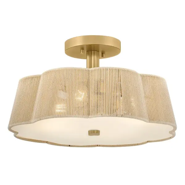Medium Semi-Flush Mount - Image 1