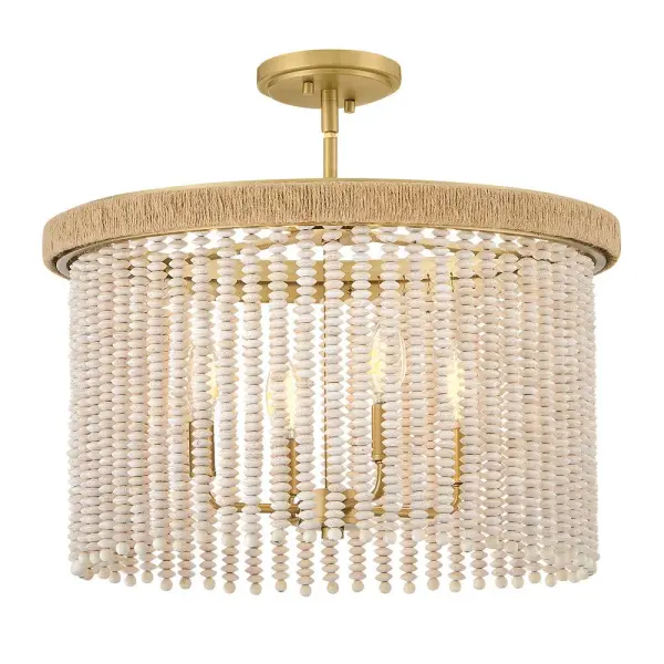Large Convertible Semi-Flush Mount - Image 3