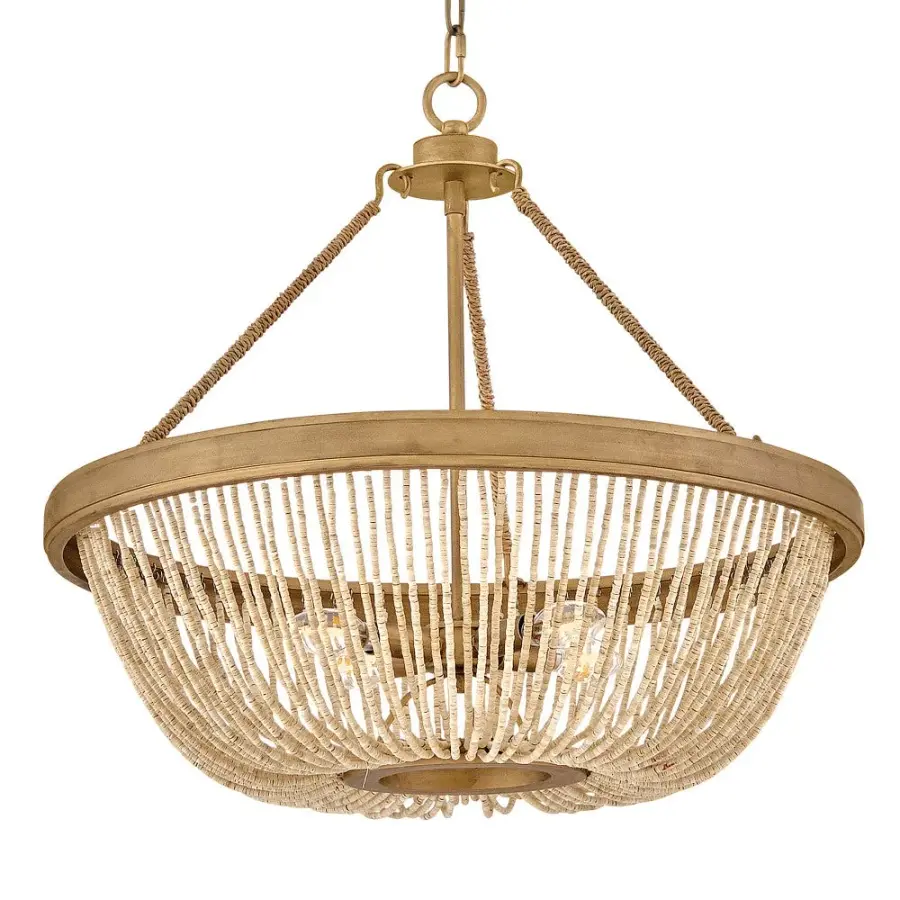 Tula LED Chandelier in Burnished Gold - Image 5