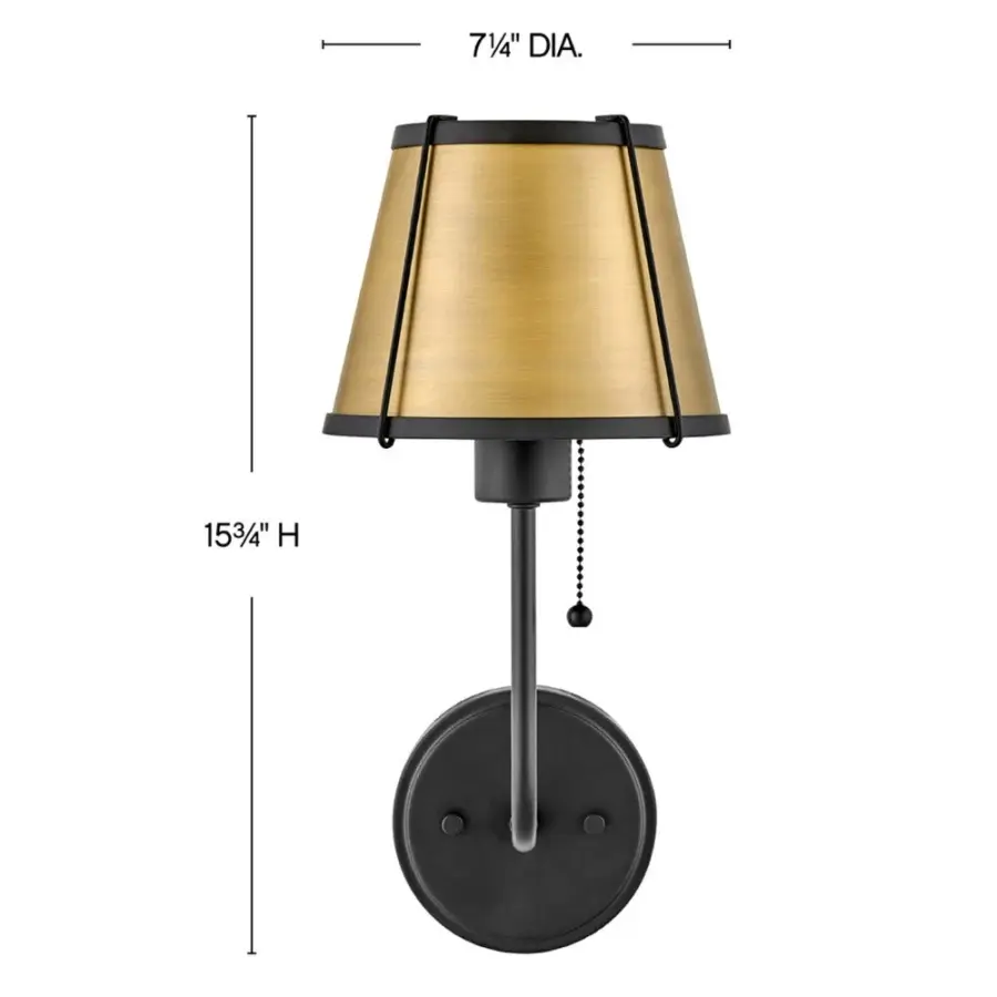 Medium Single Light Sconce - Image 2