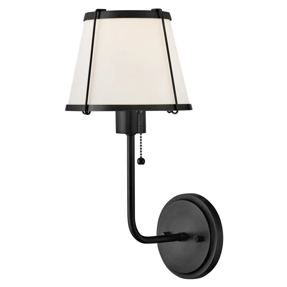 Clarke LED Wall Sconce in Black